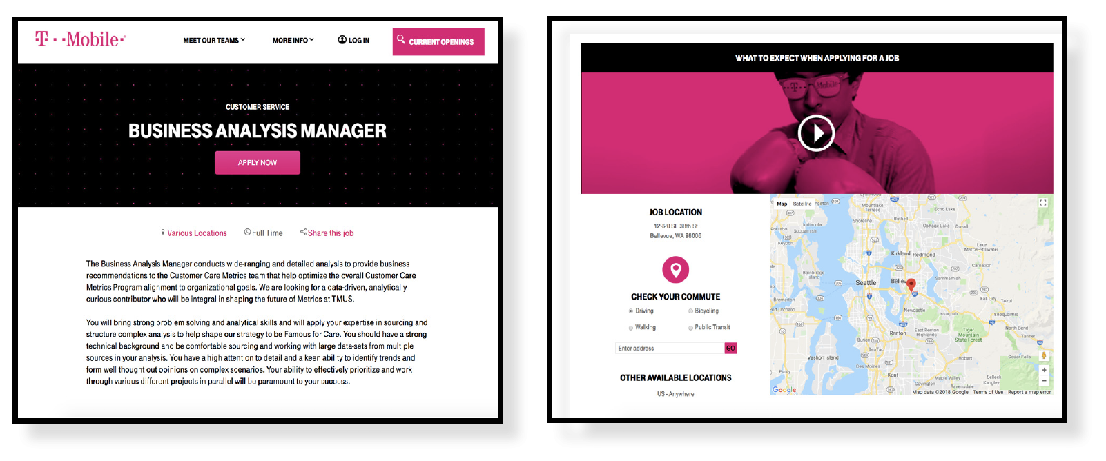 Source: TMobile Careers